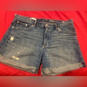 Gap denim boyfriend shorts!!